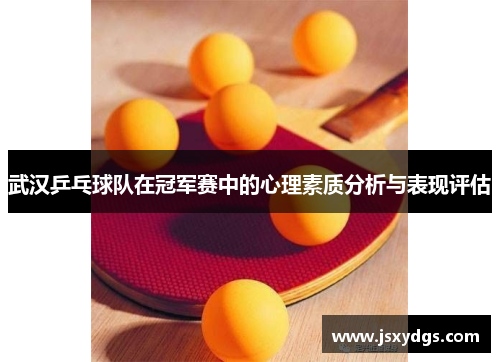 武汉乒乓球队在冠军赛中的心理素质分析与表现评估